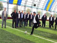 Başkan Karadeniz Spor Tesislerinde İnceledi